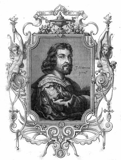 Portrét císaře Otty I. z Germanie, známého jako Veliký (Otton, 912-973). Rytina do „Historie papežů-králů-královen-a-císařů v průběhu staletí““ od Maurice Lachatre od French School
