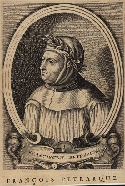 Portrét Francesca Petrarca od French School