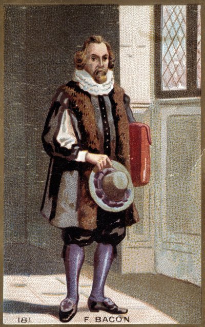 Portrét Francise Bacona (1561-1626), anglického státníka a filozofa. od French School
