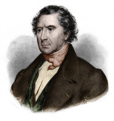 Portrét Francoise Araga (1786-1853), francouzského matematika, fyzika, astronoma a politika. v „“ LIBRE DES SPORERS““ od Louise de Cormenin Timona. 1842. Soukromá sbírka. od French School
