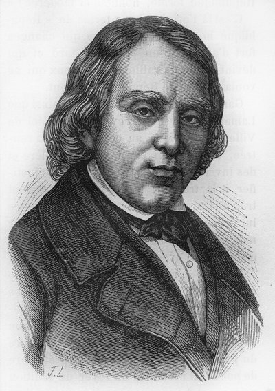 Portrét Françoise Vincenta Raspaila (1794-1878), francouzského biologa, chemika a politika. od French School