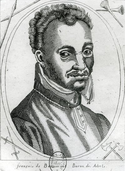 Portrét Françoise de Beaumont, baron des Adrets od French School