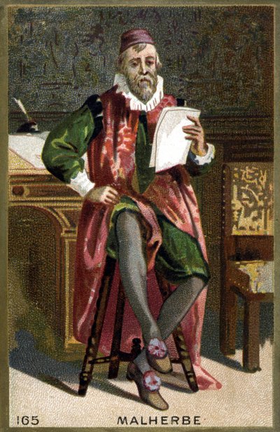 Portrét Françoise de Malherbe (1555-1628). Chromolitografie 19. století. od French School