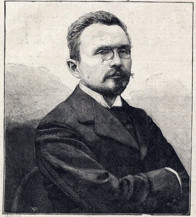 Portrét Gabriela Alberta Auguste Hanotauxe Francouzský diplomat, historik a politik (1853-1944). od French School