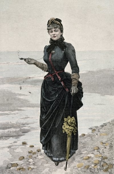 Portrét Gyp (Sibylle Gabrielle Marie Antoinette Riquetti de Mirabeau, hraběnka z Martel de Janville) (1849-1932), francouzský spisovatel Fren od French School
