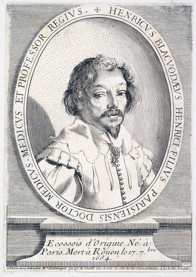 Portrét Henryho Blackwooda, zemřel 1634, hospoda. rytina 1755-65, 1755. od French School