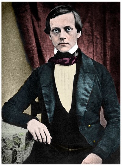 Portrét Hermanna von Helmholtze (1821-1894). Německý fyzik, anatom a fyziolog. od French School