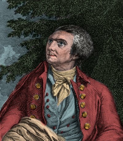 Portrét Horace Benedict de Saussure (1740-1799) od French School