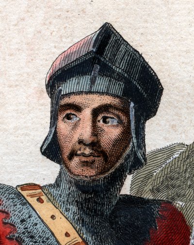 Portrét Huguese Ier Capeta (c.941-996), francouzského krále. od French School
