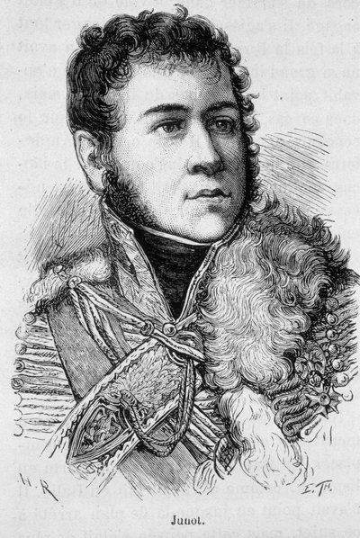 Portrét Jean Andoche Junot (Jean-Andoche) (1771-1813), vévoda z Abrantes, francouzský generál - v "" L