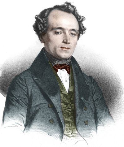 Portrét Jean Baptiste (Jean-Baptiste) Andre Dumas (1800-1884) francouzský chemik. od French School