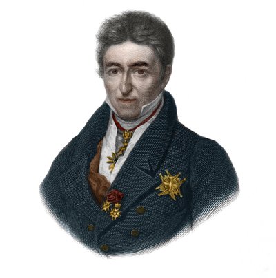 Portrét Jean Baptiste (Jean-Baptiste), Comte de Villele (1773-1854), francouzský politik. v „“ LIBRE DES SPORERS““ od Louise de Cormenin Timona. 1842. Soukromá sbírka. od French School