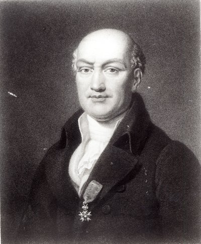 Portrét Jean Baptiste Joseph Delambre (1749-1822) od French School