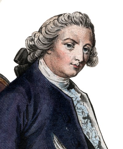 Portrét Jean Baptiste Louis Gresset (1709-1777), francouzský básník a dramatik. od French School