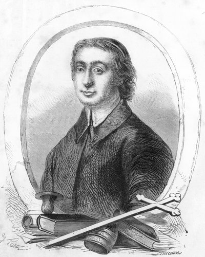 Portrét Jean Baptiste Massillona (1663-1742) (rytina) od French School