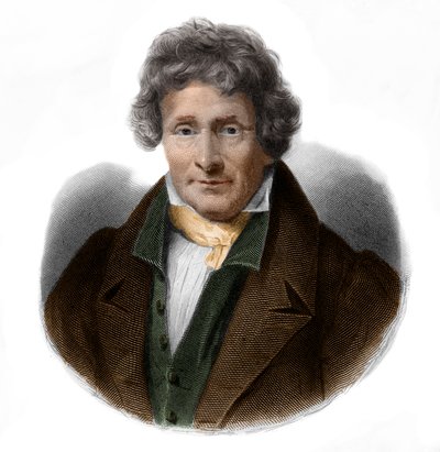 Portrét Jeana Francoise Le Bretona (1762-1838), malíře a fyzika. od French School
