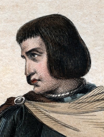 Portrét Jeana Juvenala (Jouvenela) des Ursins (1360-1431), francouzského soudce. od French School