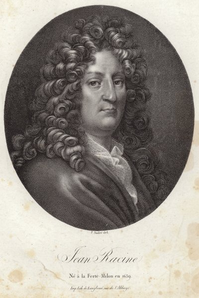 Portrét Jean Racine od French School