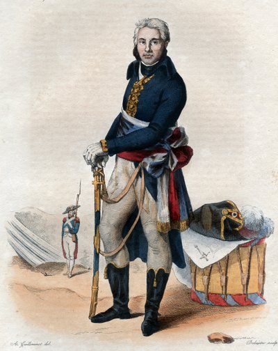 Portrét Jeana Victora Moreaua (1763-1813), francouzského generála. od French School