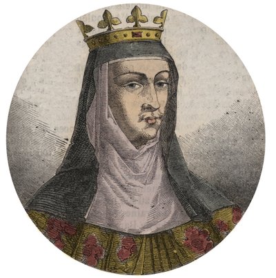 Portrét Johanky Francouzské (1464-1505) (nebo Valois) Královny Francie Manželka Ludvíka XII. - Johanka Francie a Valois (1464-1505) od French School