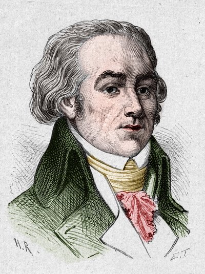 Portrét Josepha Genevieve, hraběte z Puisaye od French School
