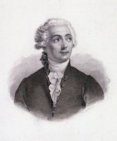 Portrét Lavoisiera od French School
