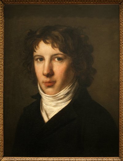 Portrét Louis Antoine de Saint-Just, 1793 od French School
