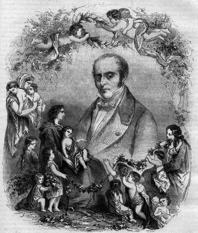 Portrét Louise Benoita Guersanta (1777-1848), francouzského lékaře. od French School