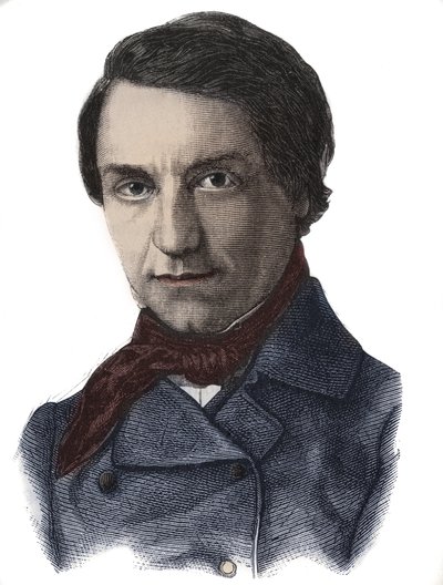 Portrét Louis Blanc, francouzský politik a historik (1811 - 1882) od French School