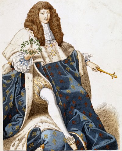 Portrét Ludvíka XIV., ml. od French School