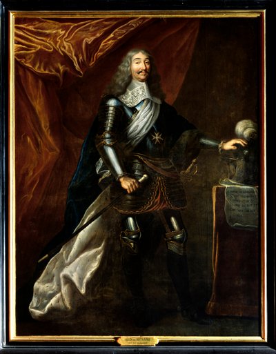 Portrét Louise de Bethune od French School