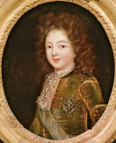 Portrét Ludvíka Francouzského (1682-1712) od French School