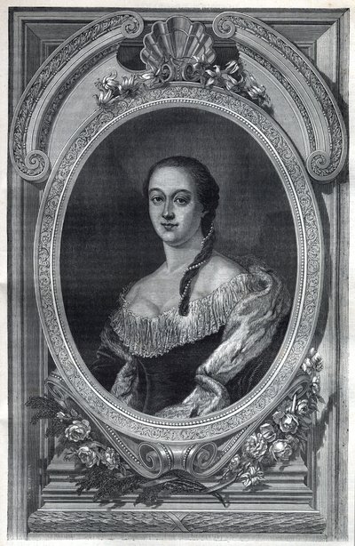 Portrét Lucrece Borgia (Lucrezia Borgia od French School