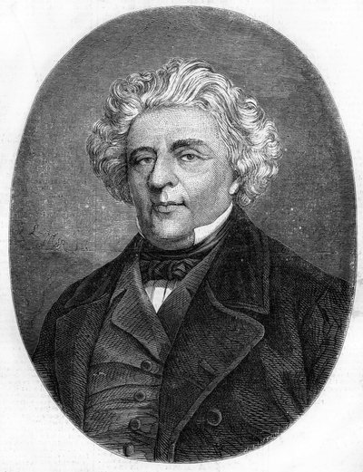 Portrét Luigiho Lablache (1794-1858), francouzského operního pěvce. od French School