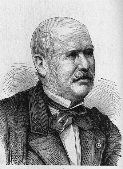 Portrét M.F.E. Belgrand (1810 - 1878) - v „“ Album of Science; proslulí učenci; Velké objevy “”” 1896. od French School