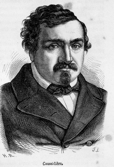 Portrét Marca Caussidiera, francouzského politika (1808-1861). od French School