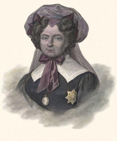 Portrét Marie Federovny, princezny z Wurtimbergu (1759-1828), ruského císaře. v ""Portréty užitečných mužů"" od French School