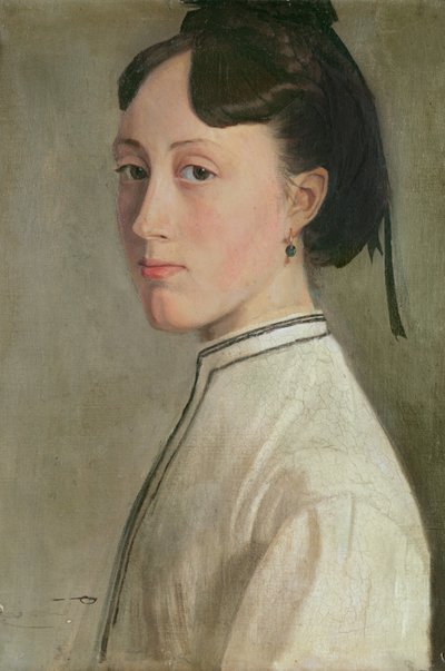 Portrét Marie Fremiet od French School