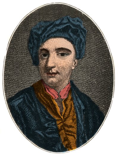 Portrét Nicholase Rowea (1674 -1718), anglického dramatika, básníka a různého spisovatele. od French School