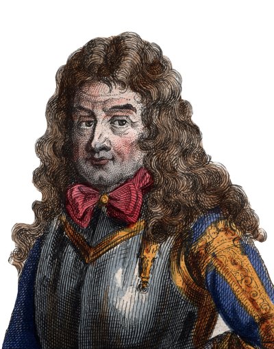 Portrét Nicolase Catinata de La Fauconnerie (1637-1712), francouzského vojenského velitele a maršála Francie. od French School