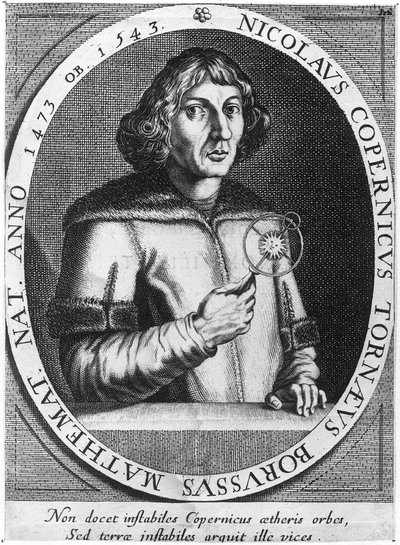 Portrét Mikuláše Koperníka (1473-1543) od French School