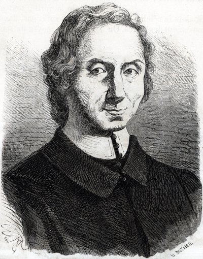 Portrét Nicolase Malebranche (1638 - 1715) od French School