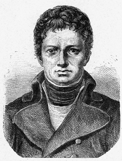 Portrét Nicolase René Dufriche, baron Desgenettes (1762 - 1837), francouzský vojenský lékař - v „Album de la Science; věhlasní vědci; Velké objevy “”” 1896. od French School