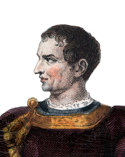 Portrét Oliviera V de Clissona (1336-1407), francouzského konstábla. od French School