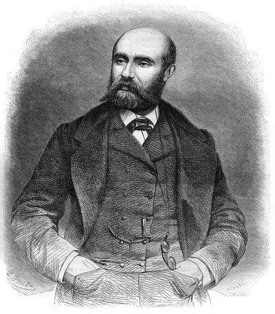 Portrét Paula Henryho Corintina Fevala (Paul Feval pere od French School