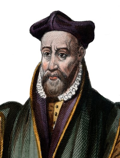 Portrét Philiberta Delorma (De Lorme) (De lOrme) (1510-1570), francouzského architekta. od French School