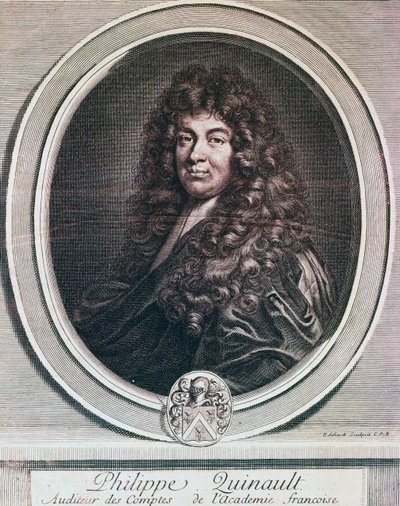 Portrét Philippe Quinaulta od French School