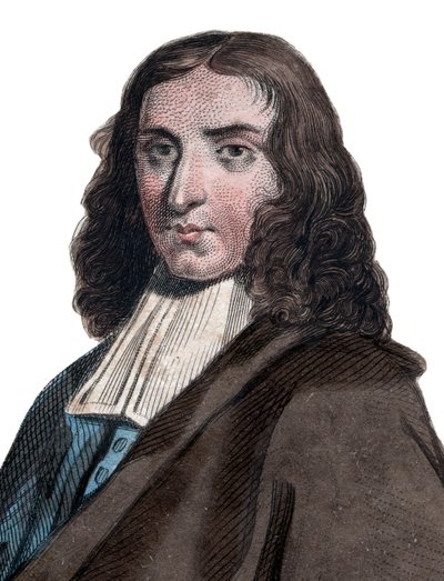 Portrét Pierra Baylea (1647-1706), francouzského filozofa a spisovatele. od French School