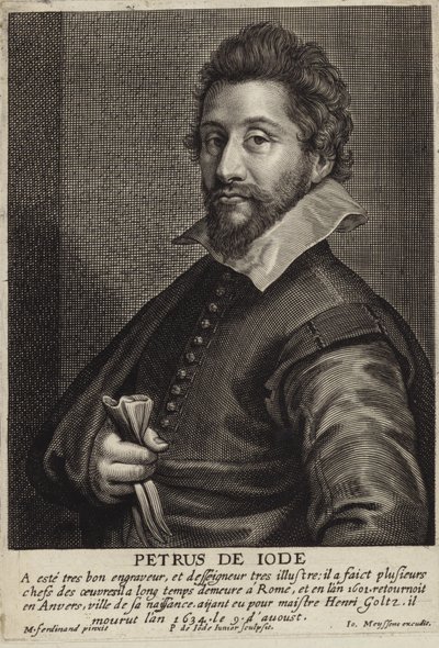 Portrét Pietera de Jode I od French School