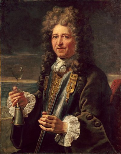 Portrét Sebastiana Prestre lorda z Vaubanu (1633-1717), marechala z Francie. Anonymní obraz francouzské školy. Versailles. Musee Du Chateau - Portrét Sebastiena le Prestre, lorda z Vaubanu (1633-1717), maršála Francie. Anonymní malování od French School